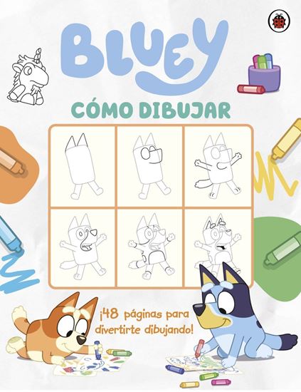 Imagen de BLUEY. ACTIVIDADES COMO DIBUJAR