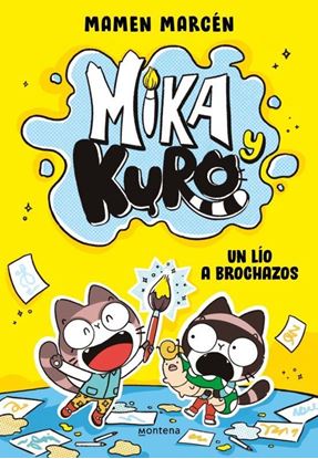 Imagen de MIKA Y KURO. UN LIO A BROCHAZOS