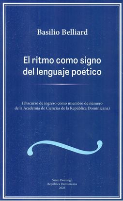 Imagen de EL RITMO COMO SIGNO DEL LENGUAJE POETICO