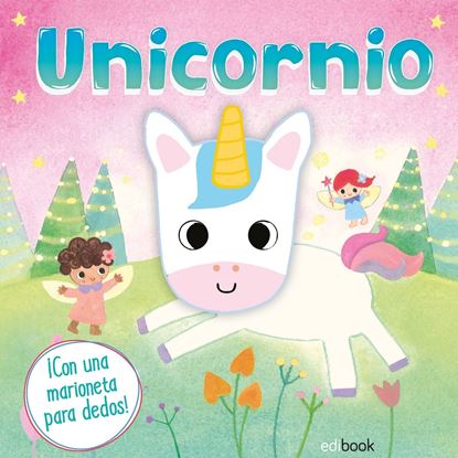 Imagen de UNICORNIO CON MARIONETA DE DEDOS