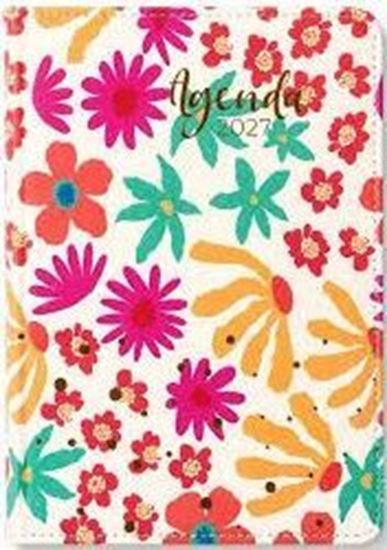 Imagen de EDU AGENDA MUJER PU FLORAL COLORES 2027