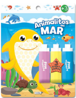 Imagen de COLOREA CON PUNTOS- ANIMALITOS DEL MAR