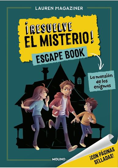 Imagen de RESUELVE EL MISTERIO! ESCAPE BOOK 1. LA